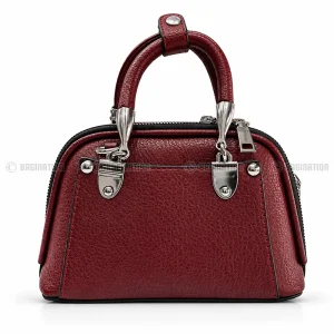 Retro style mini dome handbag