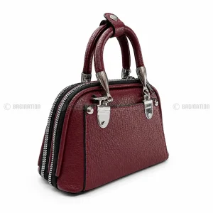 Alternative view of Retro style mini dome handbag